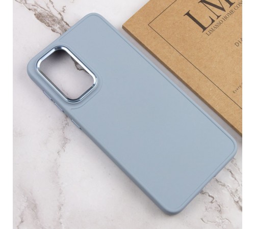 TPU чохол Bonbon Metal Style для Samsung Galaxy A33 5G Блакитний / Mist blue TPU чохол Bonbon Metal Style для Samsung Galaxy A33 5G Блакитний / Mist blue