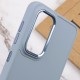 TPU чохол Bonbon Metal Style для Samsung Galaxy A33 5G Блакитний / Mist blue