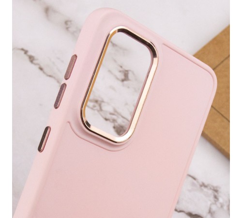 TPU чохол Bonbon Metal Style для Samsung Galaxy A33 5G Рожевий / Light pink TPU чохол Bonbon Metal Style для Samsung Galaxy A33 5G Рожевий / Light pink