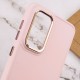 TPU чохол Bonbon Metal Style для Samsung Galaxy A33 5G Рожевий / Light pink