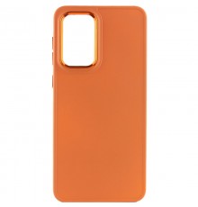 TPU чохол Bonbon Metal Style для Samsung Galaxy A33 5G Помаранчевий / Papaya