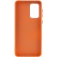 TPU чохол Bonbon Metal Style для Samsung Galaxy A33 5G Помаранчевий / Papaya
