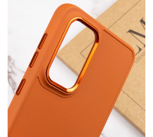 TPU чохол Bonbon Metal Style для Samsung Galaxy A33 5G Помаранчевий / Papaya TPU чохол Bonbon Metal Style для Samsung Galaxy A33 5G Помаранчевий / Papaya