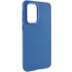 TPU чохол Bonbon Metal Style для Samsung Galaxy A33 5G Синій / Denim Blue