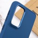 TPU чохол Bonbon Metal Style для Samsung Galaxy A33 5G Синій / Denim Blue