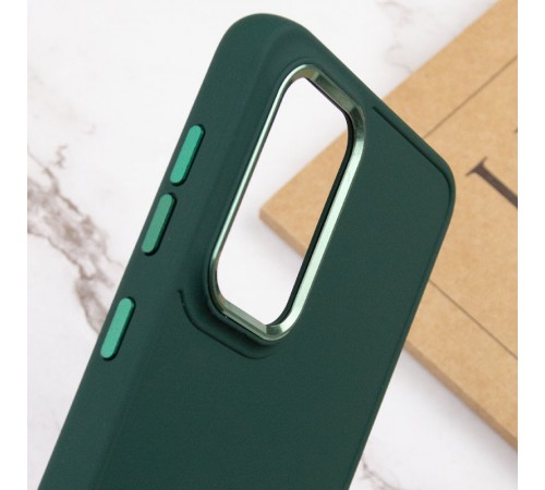 TPU чохол Bonbon Metal Style для Samsung Galaxy A53 5G Зелений / Army green TPU чохол Bonbon Metal Style для Samsung Galaxy A53 5G Зелений / Army green