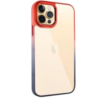 Чохол TPU+PC Fresh sip series для Apple iPhone 12 Pro Max (6.7") Чорний / Червоний