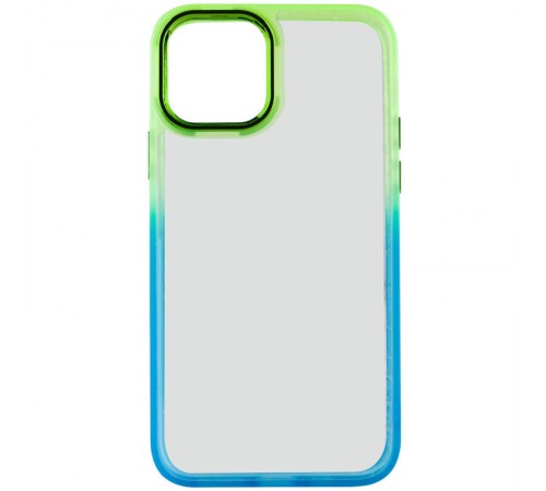 Чохол TPU+PC Fresh sip series для Apple iPhone 12 Pro Max (6.7") Бірюзовий / Лимонний Чохол TPU+PC Fresh sip series для Apple iPhone 12 Pro Max (6.7") Бірюзовий / Лимонний