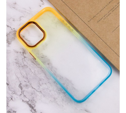Чохол TPU+PC Fresh sip series для Apple iPhone 12 Pro Max (6.7") Бірюзовий / Помаранчевий Чохол TPU+PC Fresh sip series для Apple iPhone 12 Pro Max (6.7") Бірюзовий / Помаранчевий