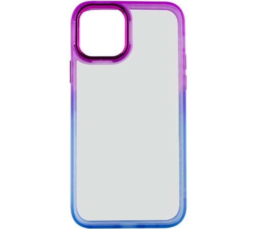 Чохол TPU+PC Fresh sip series для Apple iPhone 12 Pro Max (6.7") Синій / Фіолетовий Чохол TPU+PC Fresh sip series для Apple iPhone 12 Pro Max (6.7") Синій / Фіолетовий