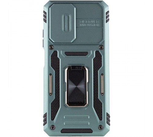 Ударостійкий чохол Camshield Army Ring для Xiaomi Redmi Note 11 (Global) / Note 11S / Note 12S Зелений / Light Green Ударостійкий чохол Camshield Army Ring для Xiaomi Redmi Note 11 (Global) / Note 11S / Note 12S Зелений / Light Green