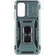 Ударостійкий чохол Camshield Army Ring для Xiaomi Redmi Note 11 (Global) / Note 11S / Note 12S Зелений / Light Green