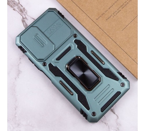 Ударостійкий чохол Camshield Army Ring для Xiaomi Redmi Note 11 (Global) / Note 11S / Note 12S Зелений / Light Green Ударостійкий чохол Camshield Army Ring для Xiaomi Redmi Note 11 (Global) / Note 11S / Note 12S Зелений / Light Green