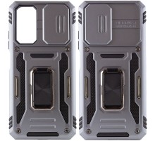 Ударостійкий чохол Camshield Army Ring для Xiaomi Redmi Note 11 (Global) / Note 11S / Note 12S Сірий / Gray