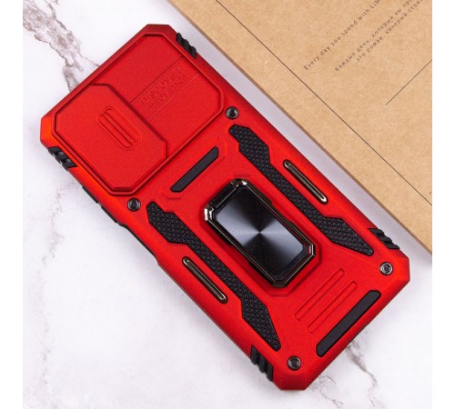 Ударостійкий чохол Camshield Army Ring для Xiaomi Redmi Note 11 Pro 4G/5G / 11E Pro / 12 Pro 4G Червоний / Red Ударостійкий чохол Camshield Army Ring для Xiaomi Redmi Note 11 Pro 4G/5G / 11E Pro / 12 Pro 4G Червоний / Red