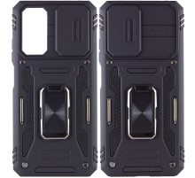 Ударостійкий чохол Camshield Army Ring для Xiaomi Redmi Note 11 Pro 4G/5G / 11E Pro / 12 Pro 4G Чорний / Black