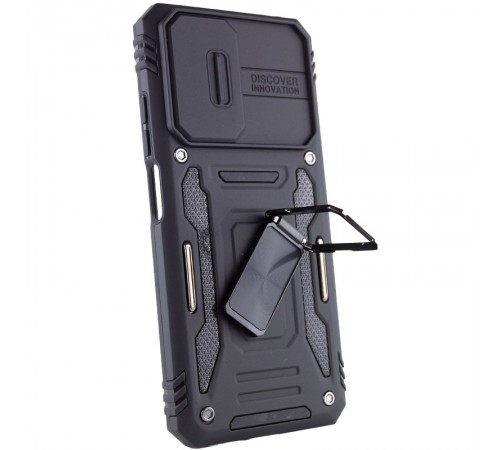 Ударостійкий чохол Camshield Army Ring для Xiaomi Redmi Note 11 Pro 4G/5G / 11E Pro / 12 Pro 4G Чорний / Black Ударостійкий чохол Camshield Army Ring для Xiaomi Redmi Note 11 Pro 4G/5G / 11E Pro / 12 Pro 4G Чорний / Black