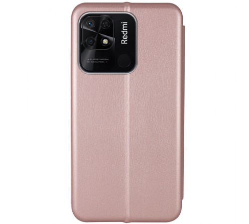 Шкіряний чохол-книжка Classy для Xiaomi Redmi 10C Rose Gold Шкіряний чохол-книжка Classy для Xiaomi Redmi 10C Rose Gold