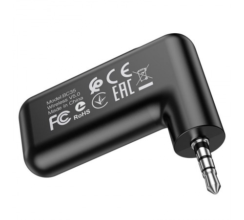 Bluetooth аудіо ресивер BOROFONE BC35 Чорний Bluetooth аудіо ресивер BOROFONE BC35 Чорний