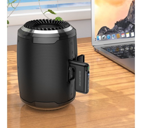 Bluetooth аудіо ресивер BOROFONE BC35 Чорний Bluetooth аудіо ресивер BOROFONE BC35 Чорний