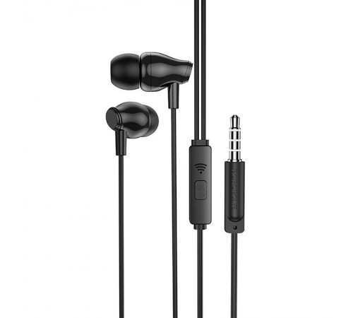 Навушники Borofone BM61 (3.5mm/1.2m) Чорний Навушники Borofone BM61 (3.5mm/1.2m) Чорний