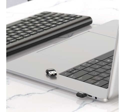 Bluetooth адаптер Hoco UA18 Чорний Bluetooth адаптер Hoco UA18 Чорний