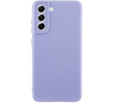 Чохол Silicone Cover Lakshmi Full Camera (A) для Samsung Galaxy S22+ Бузковий / Dasheen