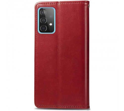 Шкіряний чохол-книжка GETMAN Gallant (PU) для Samsung Galaxy A23 4G Червоний Шкіряний чохол-книжка GETMAN Gallant (PU) для Samsung Galaxy A23 4G Червоний