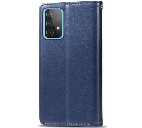 Шкіряний чохол-книжка GETMAN Gallant (PU) для Samsung Galaxy A23 4G Синій Шкіряний чохол-книжка GETMAN Gallant (PU) для Samsung Galaxy A23 4G Синій
