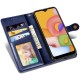 Шкіряний чохол-книжка GETMAN Gallant (PU) для Samsung Galaxy A23 4G Синій