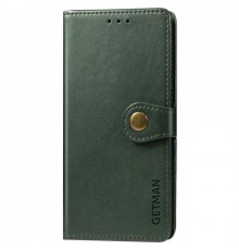 Шкіряний чохол-книжка GETMAN Gallant (PU) для Samsung Galaxy M23 5G / M13 4G Зелений