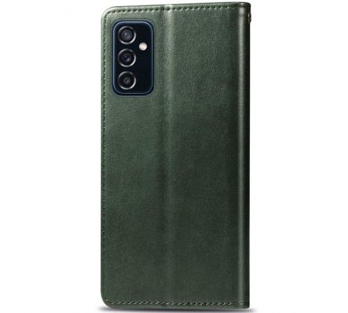 Шкіряний чохол-книжка GETMAN Gallant (PU) для Samsung Galaxy M23 5G / M13 4G Зелений Шкіряний чохол-книжка GETMAN Gallant (PU) для Samsung Galaxy M23 5G / M13 4G Зелений
