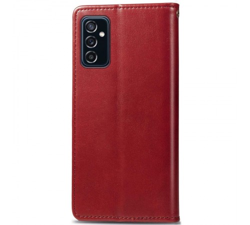 Шкіряний чохол-книжка GETMAN Gallant (PU) для Samsung Galaxy M23 5G / M13 4G Червоний Шкіряний чохол-книжка GETMAN Gallant (PU) для Samsung Galaxy M23 5G / M13 4G Червоний
