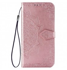 Шкіряний чохол-книжка Art Case з візитницею для Samsung Galaxy M23 5G / M13 4G Рожевий
