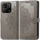 Шкіряний чохол-книжка Art Case з візитницею для Xiaomi Redmi 10A Сірий