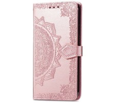 Шкіряний чохол-книжка Art Case з візитницею для Xiaomi Poco X4 Pro 5G Рожевий