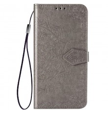 Шкіряний чохол-книжка Art Case з візитницею для Samsung Galaxy A33 5G Сірий