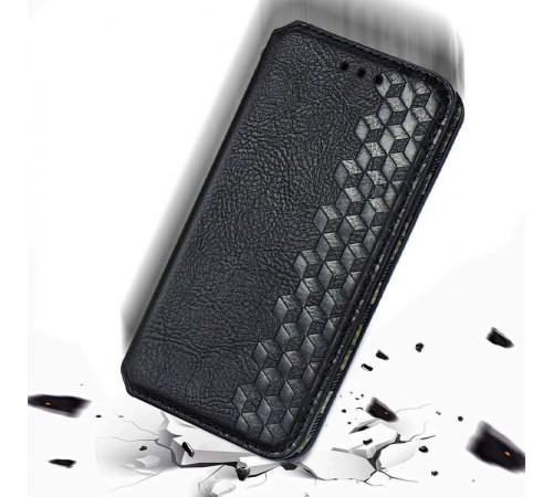 Шкіряний чохол книжка GETMAN Cubic (PU) для Samsung Galaxy M33 5G Чорний