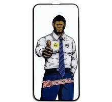 Захисне скло 5D Anti-static Pro (тех.пак) для Apple iPhone 14 Pro Max (6.7") Чорний