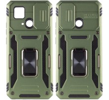 Ударостійкий чохол Camshield Army Ring для Xiaomi Redmi 10C Оливковий / Army Green