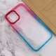 Чохол TPU+PC Fresh sip series для Apple iPhone 11 Pro (5.8") Бірюзовий / Рожевий