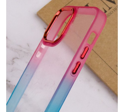 Чохол TPU+PC Fresh sip series для Apple iPhone 11 Pro (5.8") Бірюзовий / Рожевий Чохол TPU+PC Fresh sip series для Apple iPhone 11 Pro (5.8") Бірюзовий / Рожевий