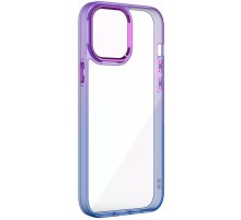 Чохол TPU+PC Fresh sip series для Xiaomi Redmi 9C Синій / Фіолетовий
