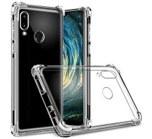 TPU чохол GETMAN Ease logo посилені кути для Huawei Honor 8X Безбарвний (прозорий)