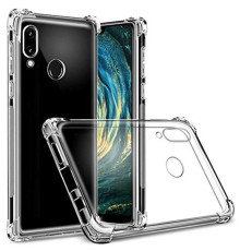 TPU чохол GETMAN Ease logo посилені кути для Huawei Honor 8X Безбарвний (прозорий)