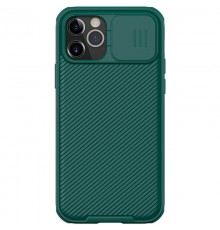 Карбонова накладка Nillkin CamShield Pro для Apple iPhone 14 Pro (6.1") Dark Green