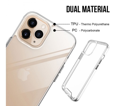 Чохол TPU Space Case transparent для Apple iPhone 14 Pro Max (6.7") Прозорий Чохол TPU Space Case transparent для Apple iPhone 14 Pro Max (6.7") Прозорий