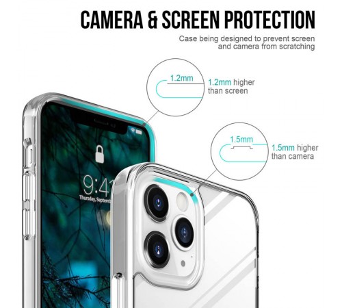 Чохол TPU Space Case transparent для Apple iPhone 14 Pro Max (6.7") Прозорий Чохол TPU Space Case transparent для Apple iPhone 14 Pro Max (6.7") Прозорий