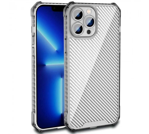 Чохол TPU Ease Carbon color series для Apple iPhone 12 Pro (6.1") Чорний / Прозорий Чохол TPU Ease Carbon color series для Apple iPhone 12 Pro (6.1") Чорний / Прозорий