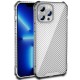 Чохол TPU Ease Carbon color series для Apple iPhone 12 Pro (6.1") Чорний / Прозорий